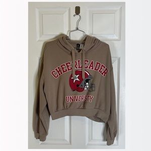 🌷CROP HOODIE- NUDE✨